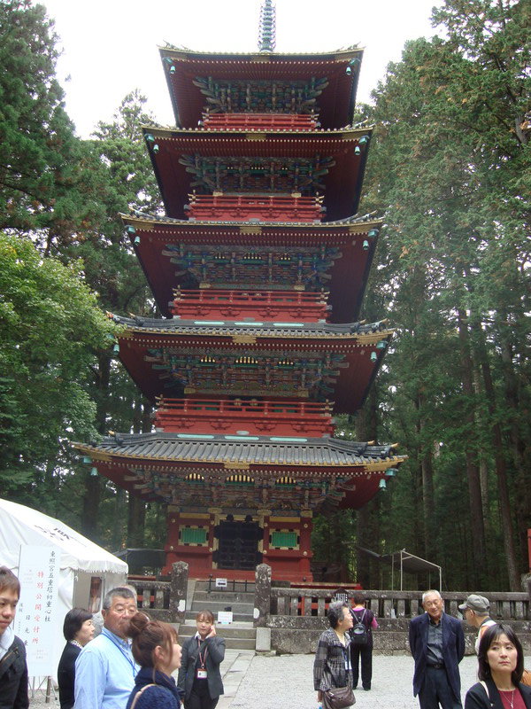 Five story pagoda at Nikko