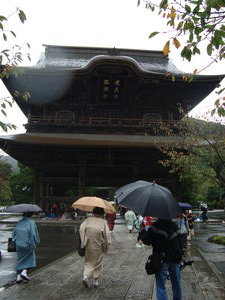 Raining in Kamakura