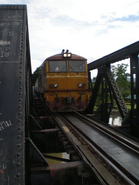Train on Bridge