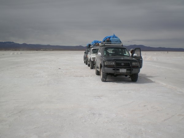 4WD tour of Salt Flats