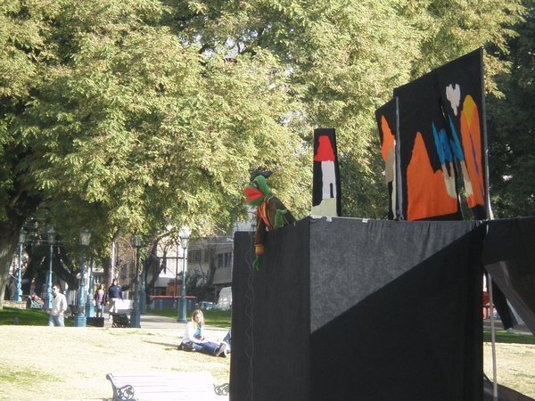 Puppet Show in Plaza Independencia