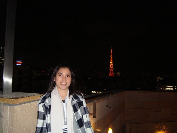 Me & Glowing Tokyo Tower