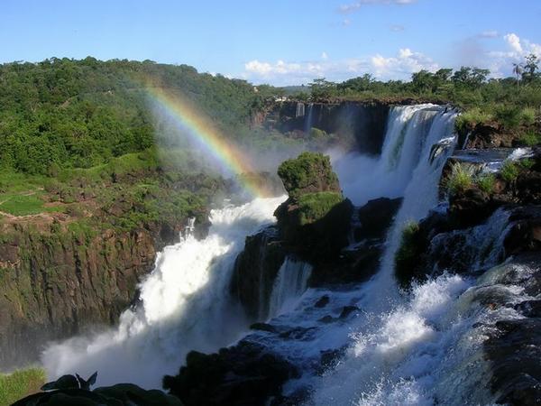 Rainbow over Iguacu