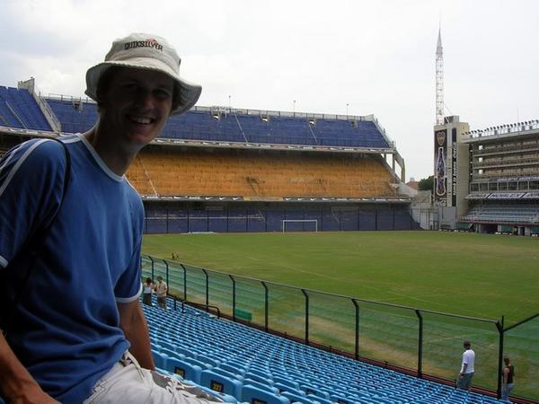 La Boca football stadium