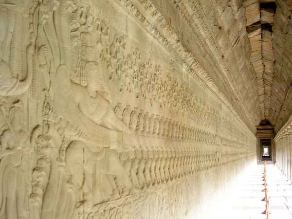Bas Relief at Ankor Wat