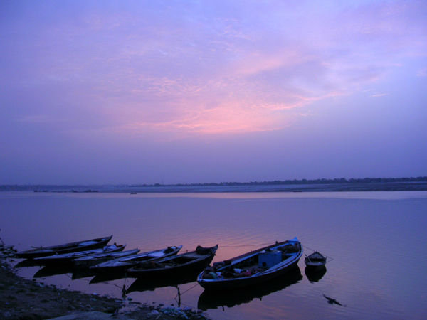 Dawn over the Ganges