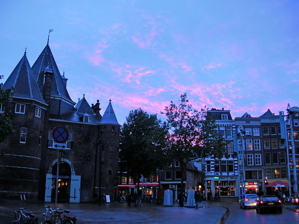 Amsterdam at dusk