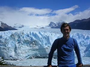 Me and the Perito Moreno Glacier