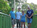 Group shot at the rainforest reserve
