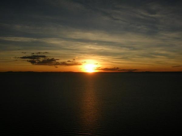Lake Titicaca Sunset