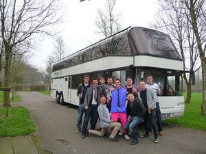 "Rock Star" Tour bus