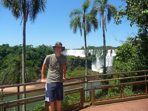 Panorama of Iguazu Falls