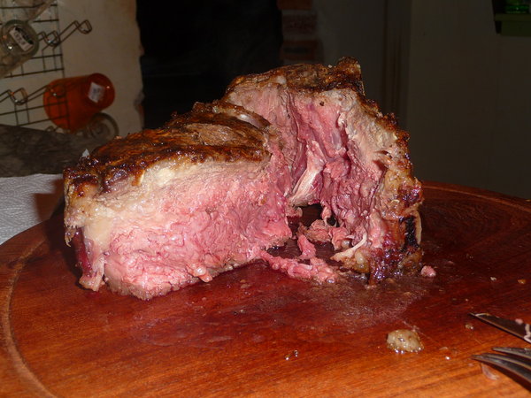 The best steak in Argentina...*