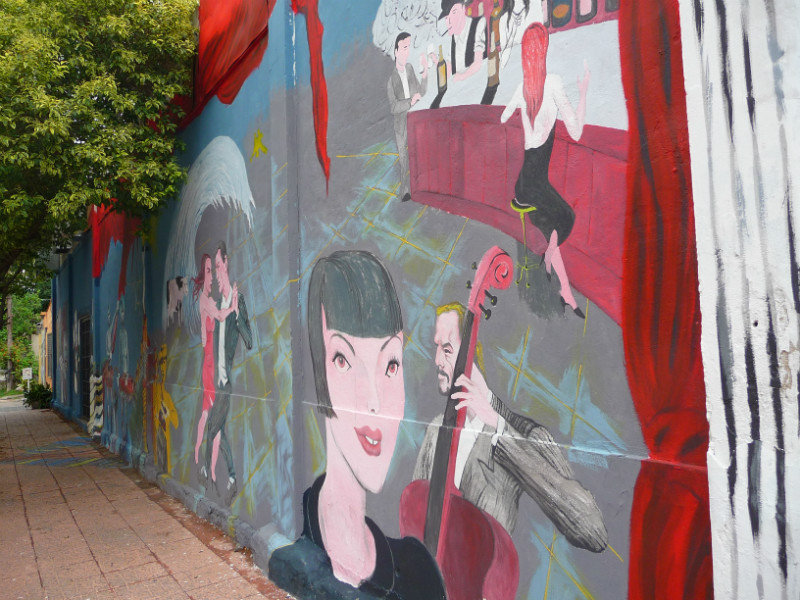 Tango mural in Cordoba