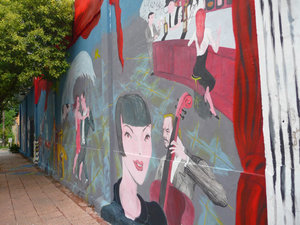 Tango mural in Cordoba