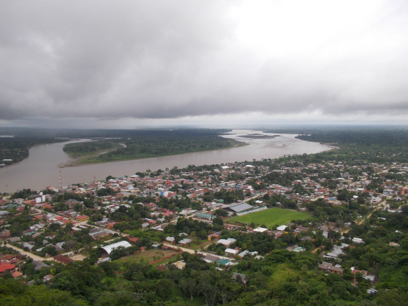 View from the mirador over Rurrenabaque
