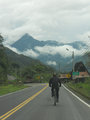 Cycling down the "Avenue of Volcanoes"