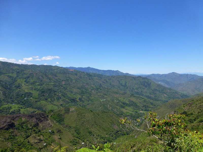 View of the San Andres valley - Tierradentro