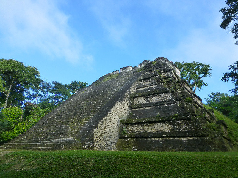 One of Tikal's fully excavated ruins