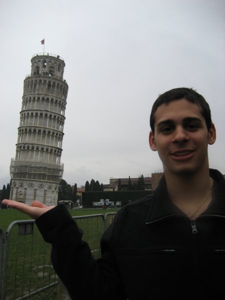 Me balancing Pisa