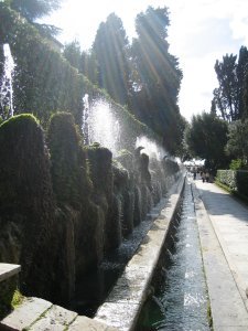 Wall of Fountains
