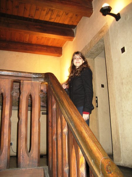 Laura on Staircase 
