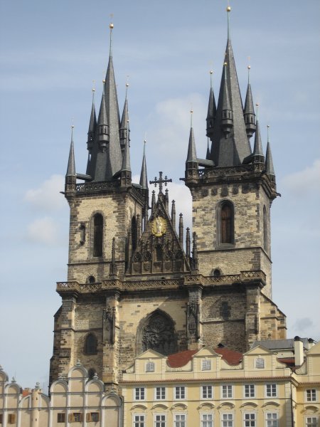 Towers of Church of Our Lady Tyn