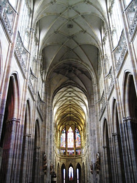 Ceneter Nave of St. Vitus's Cathedral