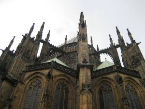 Rear Buttress of St. Vitus's Catherdral