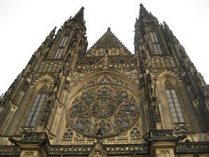 Front of St. Vitus's Catherdral
