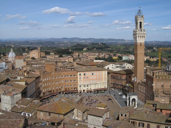 View of Piazza del Campo