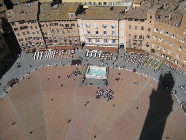 View of Piazza del Campo