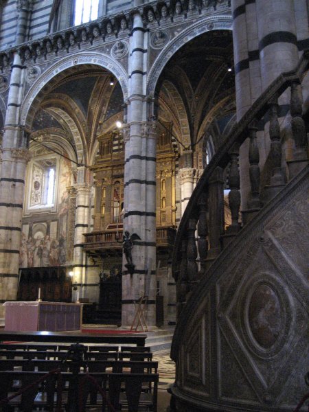 Staircase and Altar in Duomo