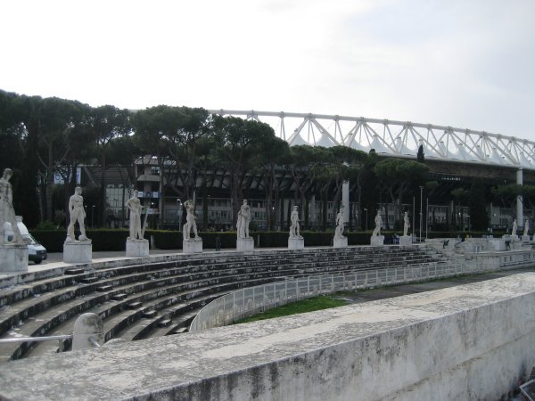 Olympic Track with Stadio Olimpico behind