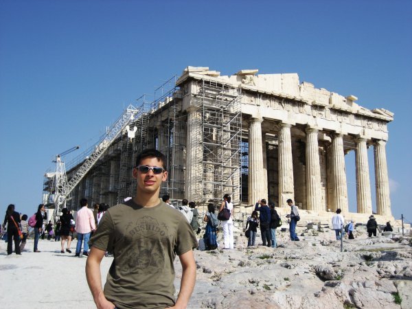 Me in front of Parthenon