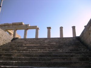 Colonade in Acropolis