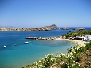 Beach in Lindos