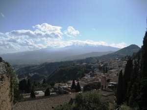 Mt. Etna and Taormina