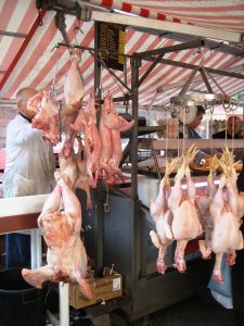 Market Chicken Stand