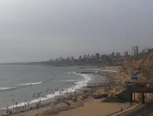 Barranco Beach In Lima