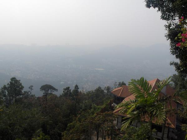 View from top of Penang Hill