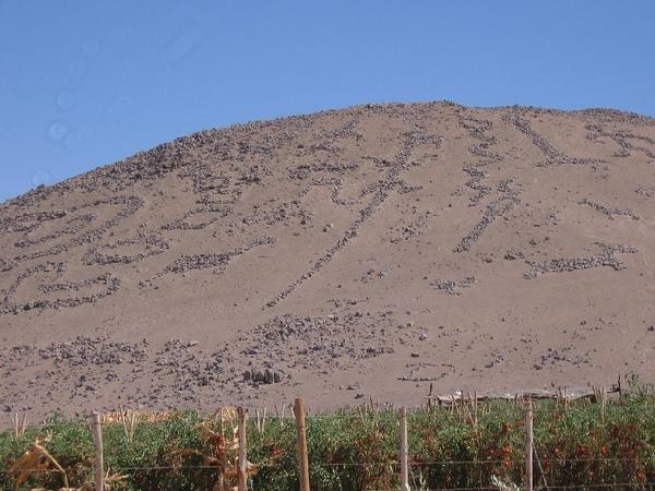 Hieroglyph near Arica