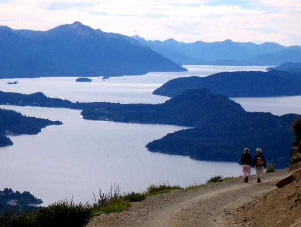View of Lakes from Cerro Otto, Bariloche