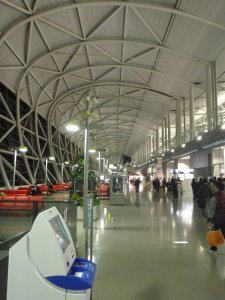 Kansai airport terminal at Osaka