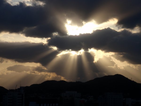 Sun and Cloud in Nagasaki