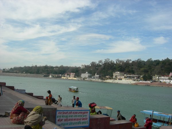 Banks of river Ganga