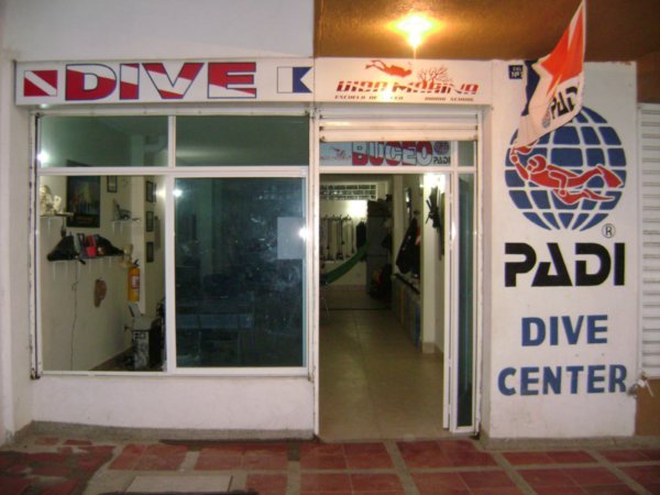 Dive Shop frontage