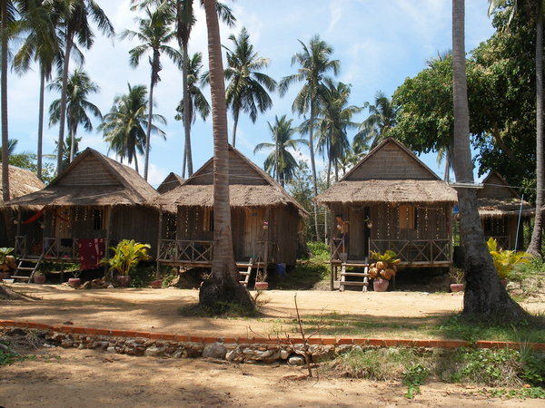 Bamboo (rat) huts