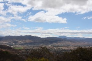 View of Oaxaca from Monte Alban