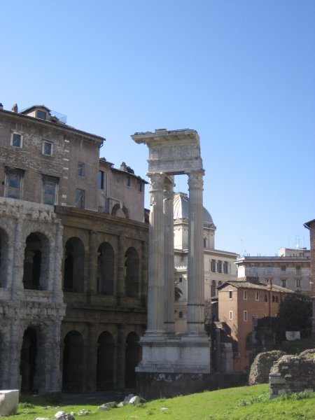 The Theatre with The Temple of Apollo